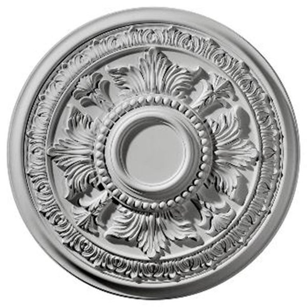 Dwellingdesigns 30.62 in. OD Architectural Tellson Ceiling Medallion Fits Canopies up to 6.75 in. DW2572715